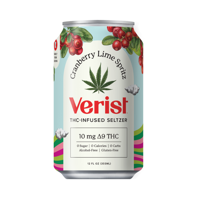 Verist THC Infused Seltzer - 10mg Cans