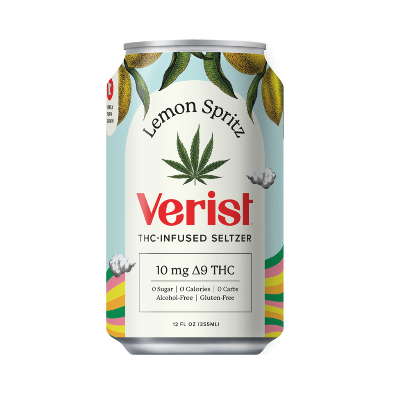 Verist THC Infused Seltzer - 10mg Cans