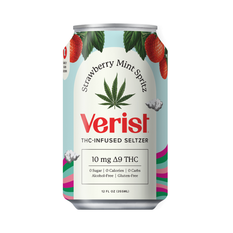Verist THC Infused Seltzer - 10mg Cans