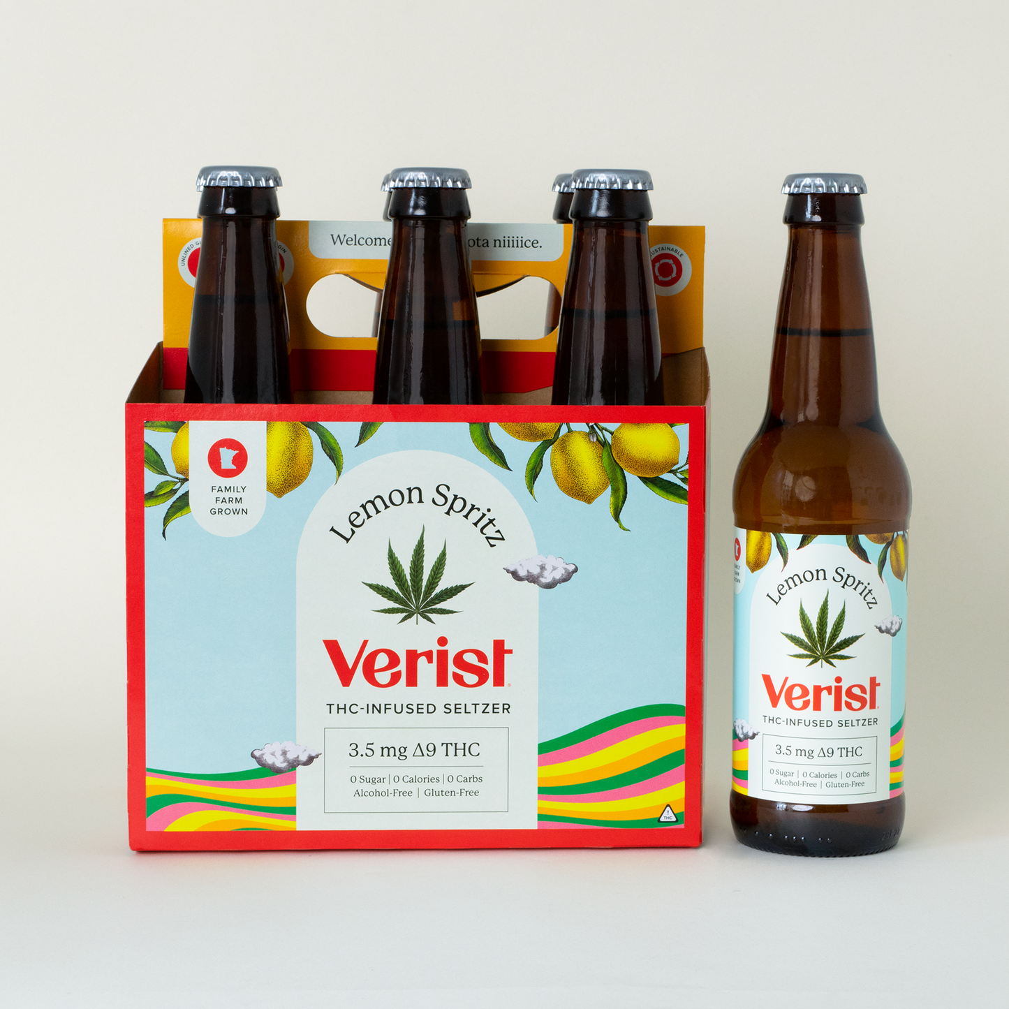 THC Infused Seltzer - 3.5mg