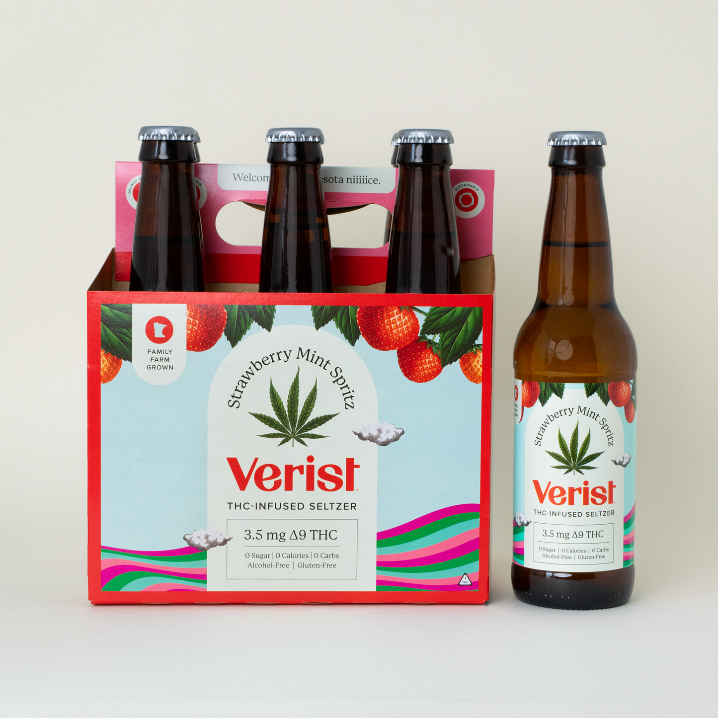 THC Infused Seltzer - 3.5mg