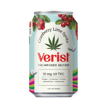 Verist THC Infused Seltzer - 10mg Cans