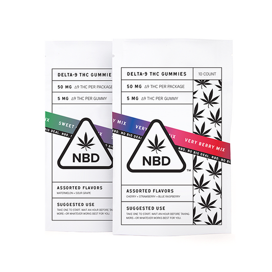 NBD THC Gummies - Mix Packs